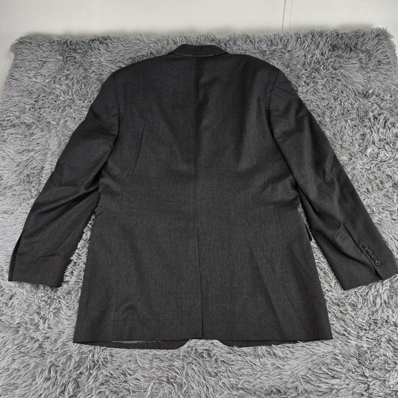 Jos A. Bank Mitchell Signature 44L Gray 3 Button Single Vent Blazer Sport Jacket - Picture 6 of 7